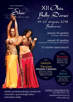 XII Obóz Belly dance z Rosalia 2016