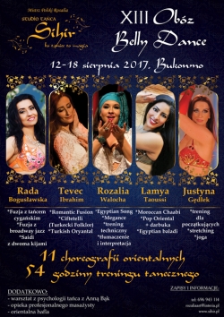 XIII  Obóz Belly dance z Rosalia 2017