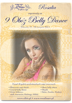 IX Obóz Belly dance z Rosalia 2014