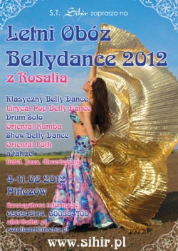 Letni Obóz Belly dance z Rosalia 2012